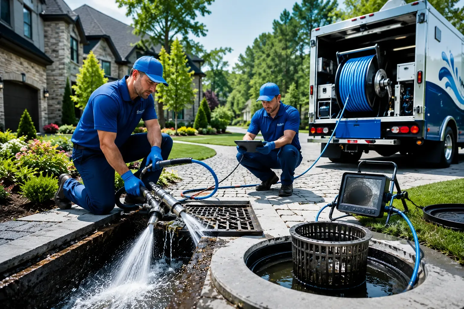 Local outdoor drain cleaning professionals in Randleman, NC