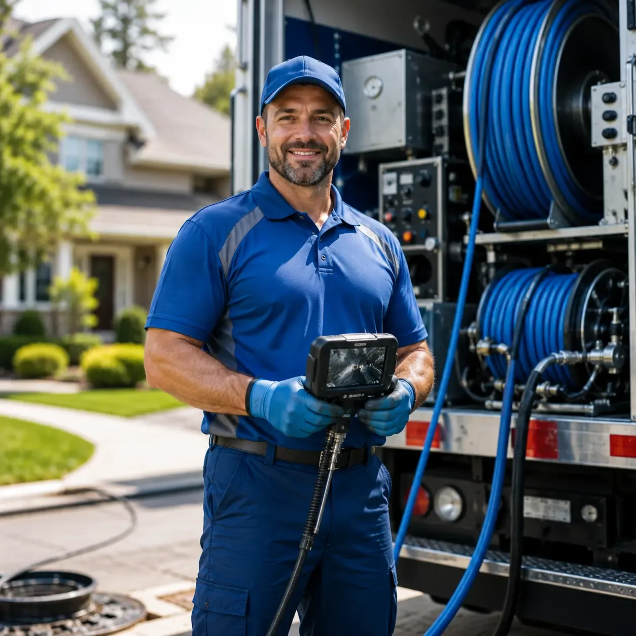 Local outdoor drain cleaning specialists in Randleman, NC